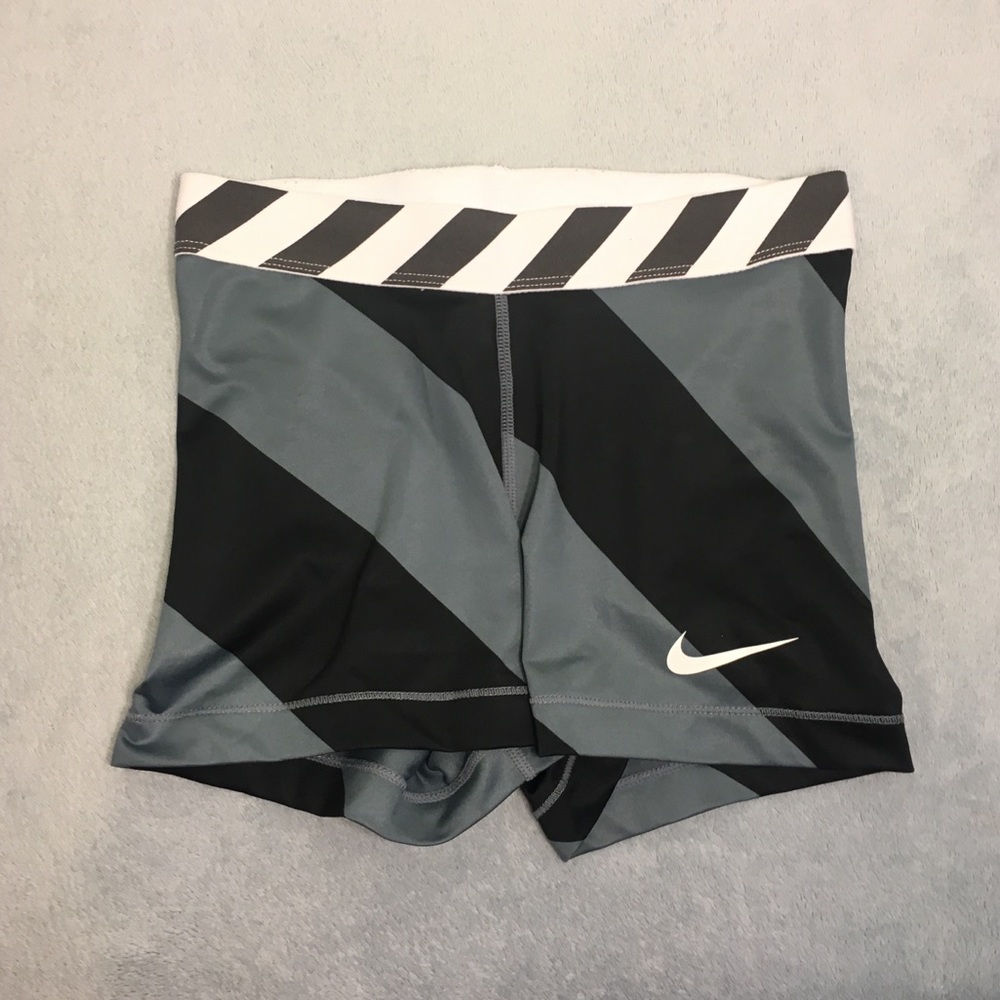 Striped Nike Pro 3” Spandex [Size S]